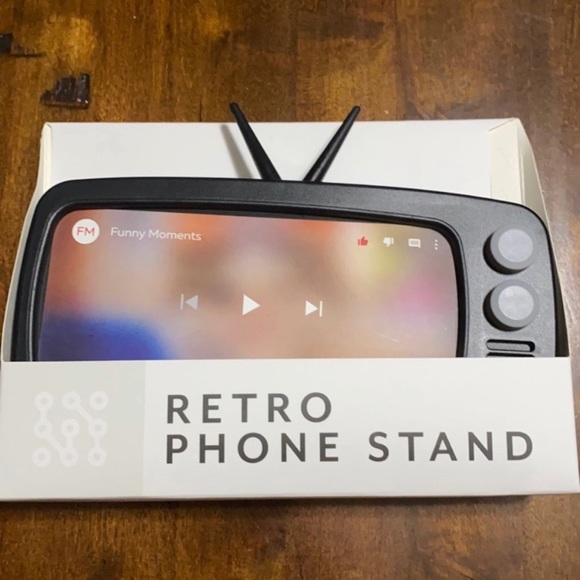 Target Retro Phone Stand - Black - Picture 1 of 2